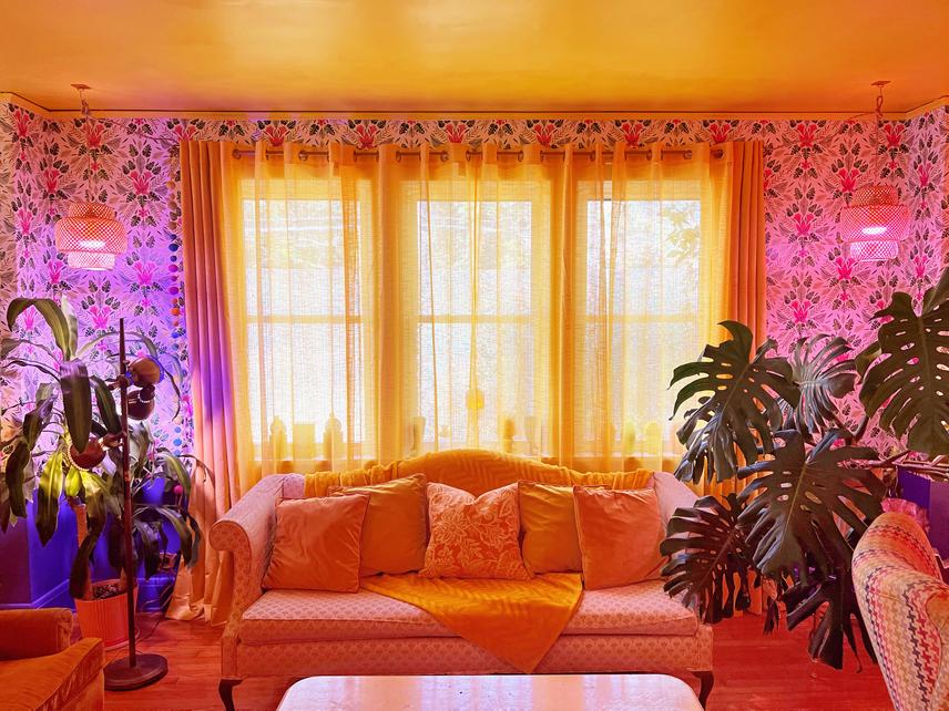 yellow sacral chakra room